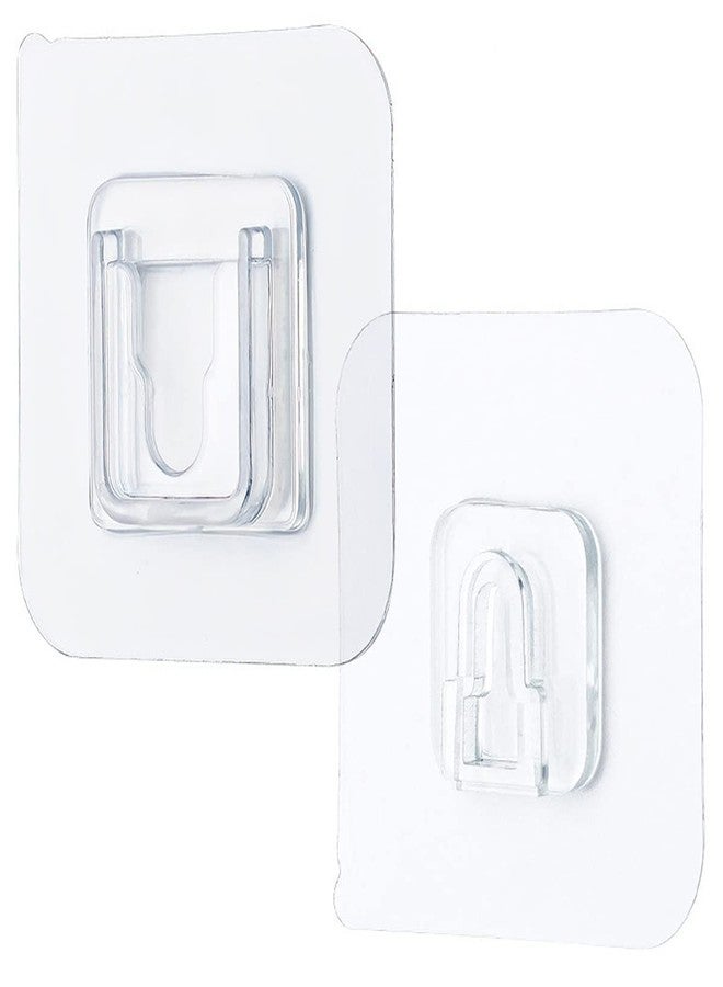 XML Wall Hooks Hanger for Hanging Clothes Strong Self Adhesive Magic Sticker Home Kitchen Bathroom Bedroom Door Organizers Accessories Items (5-Male-Female-Sticker) - Image 1
